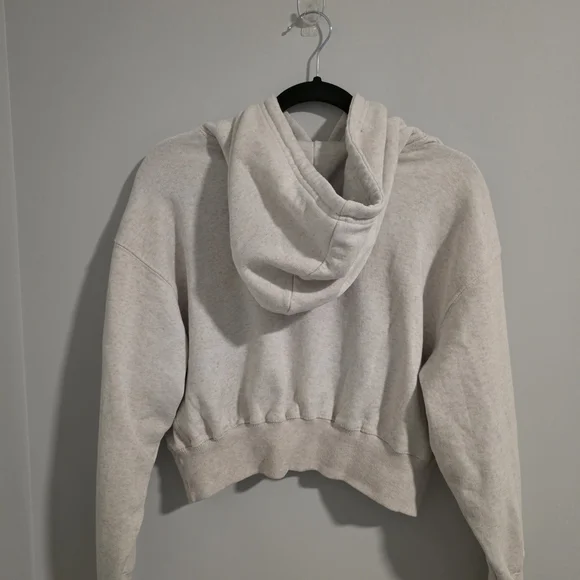 Women's Casual Cream Hoodie Sweater – J.o&c0 – Small - Picture 2 of 5